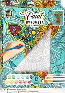 GRAFIX Giraffe - canvas on frame 30 × 40 cm - Painting by Numbers