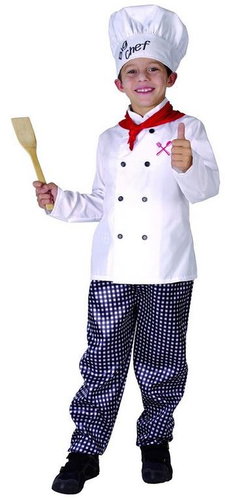 MaDe Carnival dress - chef, 130 - 140 cm - Costume - Main image