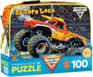 EUROGRAPHICS Puzzle ve svačinovém boxu El Toro Loco Monster Jam 100 dílků - Jigsaw Puzzle