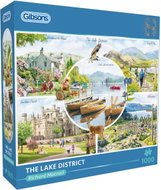 GIBSONS Puzzle Oblast Jezerné oblasti 1000 dílků - Jigsaw Puzzle