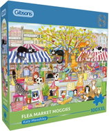 GIBSONS Puzzle Kočičí pouliční trh XXL 100 dílků - Jigsaw Puzzle