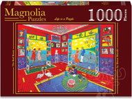 Magnolia Červený pokoj 1000 dílků - Jigsaw Puzzle