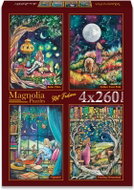 Magnolia Pohoda, Po vlastní cestě, Soumrak a Hledání říše snů 4x260 dílků - Jigsaw Puzzle