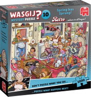 JUMBO Puzzle WASGIJ Retro Mystery 10: Spring Has Sprung! 1000 Pieces - Jigsaw Puzzle