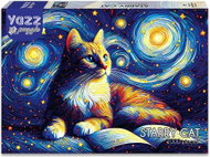 YAZZ Puzzle Hvězdná kočka 1000 dílků - Jigsaw Puzzle