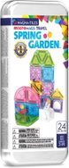 MAGNA-TILES microMAGS Cestovní sada Jarní zahrada 24 dílků - Building Set