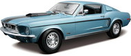 Maisto Ford Mustang GT Cobra Jet FB 1968 1:18 blue metallic - Metal Model