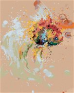Maľovanie podľa čísel – Abstraktná rybka - Maľovanie podľa čísel