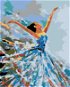 Maľovanie podľa čísel – Tancujúca baletka - Maľovanie podľa čísel