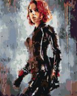 Maľovanie podľa čísel – Avengers Black Widow II - Maľovanie podľa čísel