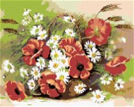 Painting by Numbers - Poppies and Daisies - Painting by Numbers