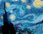 Malování podle čísel - Hvězdná noc (van Gogh) - Malování podle čísel