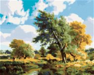 Painting by Numbers - Trees by the River - Painting by Numbers