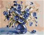 Painting by Numbers - Bouquet of Blue Flowers - Painting by Numbers