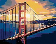 Painting by Numbers - Bridge and Sunrise - Painting by Numbers