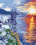 Painting by Numbers - Castle on the Rock and Sunrise - Painting by Numbers