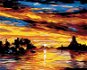 Painting by Numbers - Beautiful Bay at Sunset - Painting by Numbers