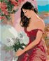 Painting by Numbers - Woman and Rose - Painting by Numbers