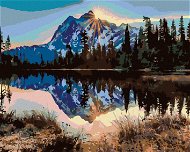 Painting by Numbers - Snowy Mountains - Painting by Numbers