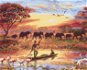 Painting by Numbers - African Sunset - Painting by Numbers