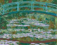 Painting by Numbers - Water Lilies under the Garden Bridge - Painting by Numbers