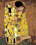 Maľovanie podľa čísel – Bozk (Gustav Klimt) - Maľovanie podľa čísel