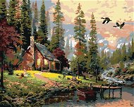 Painting by Numbers - New Log Cabin - Painting by Numbers