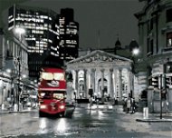 Maľovanie podľa čísel – Londýnsky bus - Maľovanie podľa čísel