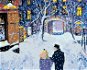 Painting by Numbers - Winter Walk for Two - Painting by Numbers