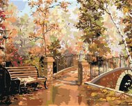 Painting by Numbers - Park Bench - Painting by Numbers