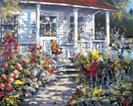 Painting by Numbers - In the Flowering Garden - Painting by Numbers