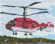 Maľovanie podľa čísel – Záchranársky vrtuľník - Maľovanie podľa čísel