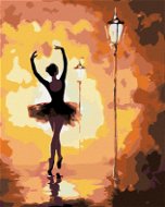 Painting by Numbers - Ballerina in Autumn Colours - Painting by Numbers