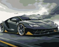 Painting by Numbers - Lamborghini - Painting by Numbers