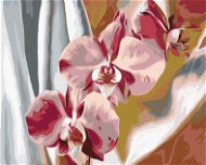 Malen nach Zahlen - Rosafarbene Orchidee - Malen nach Zahlen