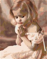 Painting by Numbers - Cute Little Girl - Painting by Numbers
