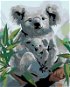 Malen nach Zahlen - Koala mit Jungem - Malen nach Zahlen