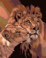 Painting by Numbers - Lion and Lioness - Painting by Numbers
