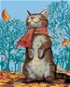 Painting by Numbers - Cat and Autumn Weather - Painting by Numbers