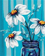 Painting by Numbers - Daisies in a Jar - Painting by Numbers