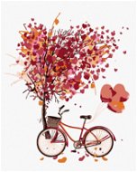 Maľovanie podľa čísel – Bicykel lásky - Maľovanie podľa čísel