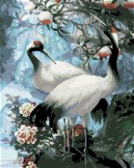 Painting by Numbers - White Crane - Painting by Numbers