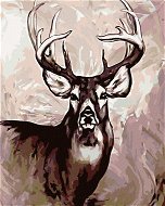 Painting by Numbers - Deer with Big Antlers - Painting by Numbers