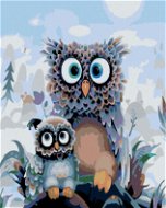 Painting by Numbers - Owls - Painting by Numbers