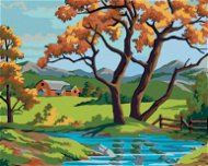 Painting by Numbers - Tree by the Brook - Painting by Numbers