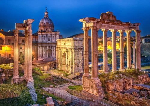 Norimpex Forum Romanum 40 × 50 cm - Painting by Numbers - Main image