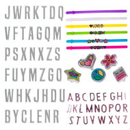MalPlay Creative set for making bracelets with inscriptions - Jewellery Making Set