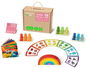 Mamido Montessori Box pro rozpoznávání barev - Vzdělávací sada