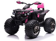 Mamido Children's Electric ATV Power 12 V 14 Ah 4×4 Pink - Kids Quad Bike