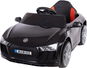 Mamido elektrické autíčko Fast Wing eko-kůže černé - Dětské elektrické auto